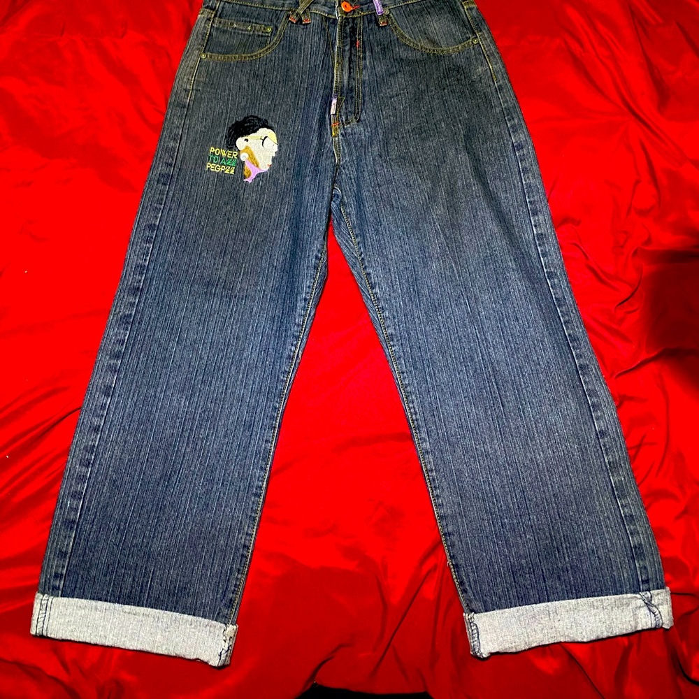 L.R.G Hip Hop Make Jeans Not War Large